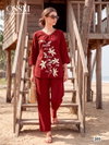 Sweety Vol 2 By Ossm Cotton Embroidery Western Co Ord Set Wholesalers In Surat